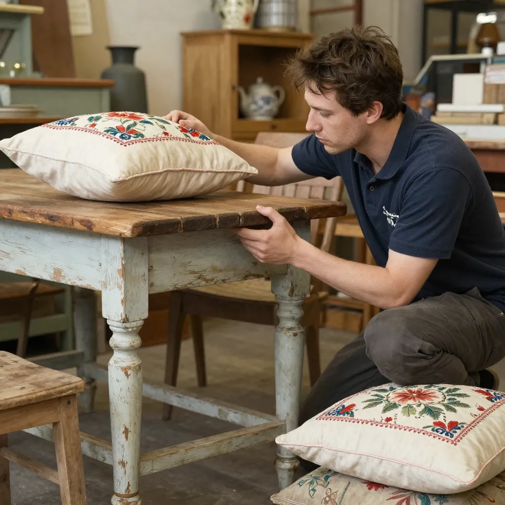 Vintage furniture authentication